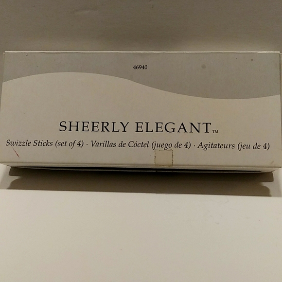 Tupperware Sheerly Elegant swizzle sticks - Picture 4 of 5